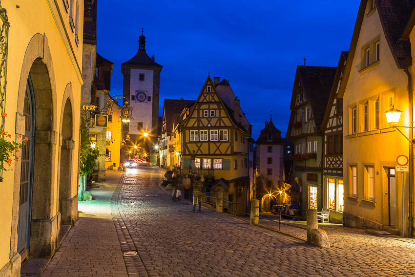 Rothenburg o.d.T. at dusk