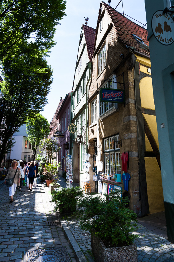 High contrast scene in Bremen, Germany High contrast scene in Bremen, Germany